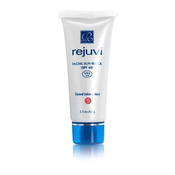 Rejuvi 'S' Facial Tinted Sun Block SPF 40
