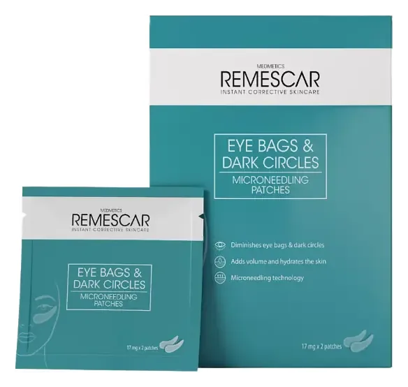 Remescar Eye Bags And Dark Circles Microneedling Patches