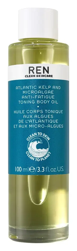 REN Clean Skincare Atlantic Kelp and Microalgae Anti-Fatigue Toning Body Oil