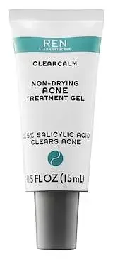 REN Clean Skincare ClearCalm Non-Drying Acne Treatment Gel
