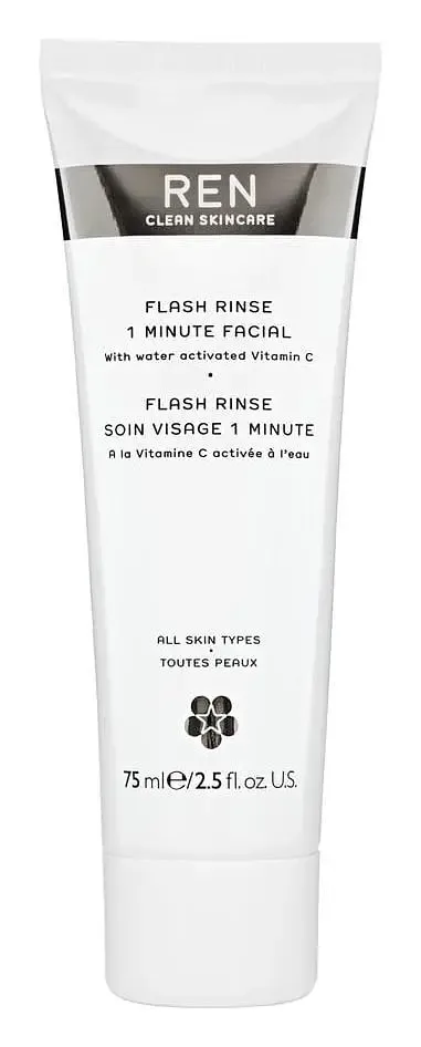 REN Clean Skincare Flash Rinse 1 Minute Facial