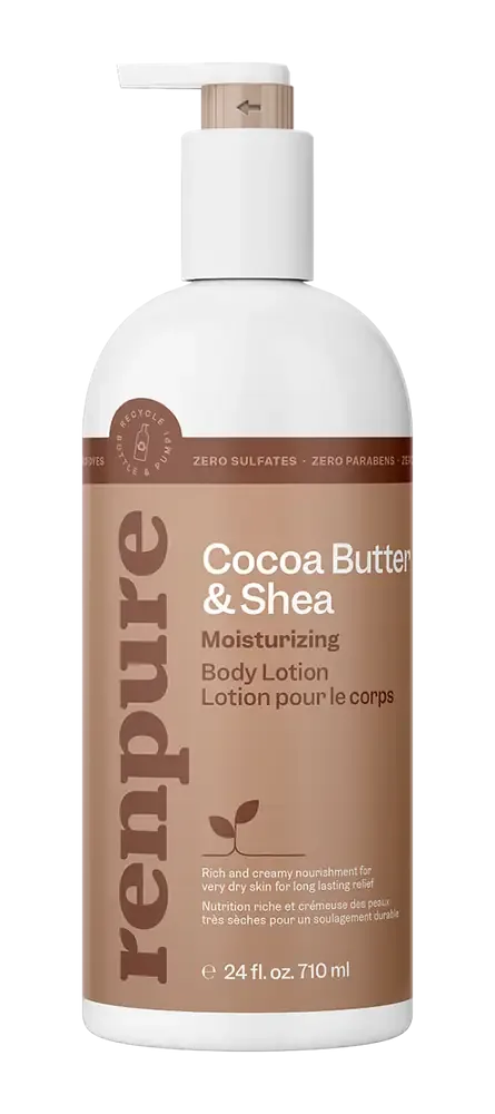Renpure Cocoa Butter & Shea Moisturizing Body Lotion