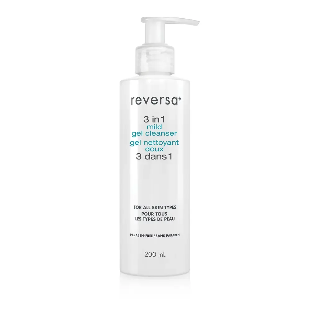 Reversa 3 in 1 Mild Gel Cleanser