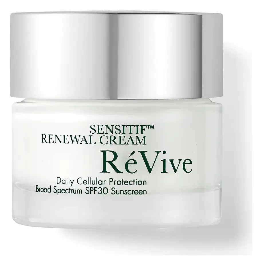 ReVive Skincare Sensitif Renewal Cream Daily Cellular Protection Broad Spectrum SPF 30 Sunscreen