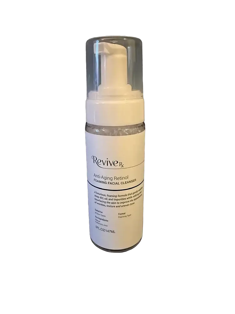 ReviveRX Anti-Aging Retinol Foaming Facial Cleanser