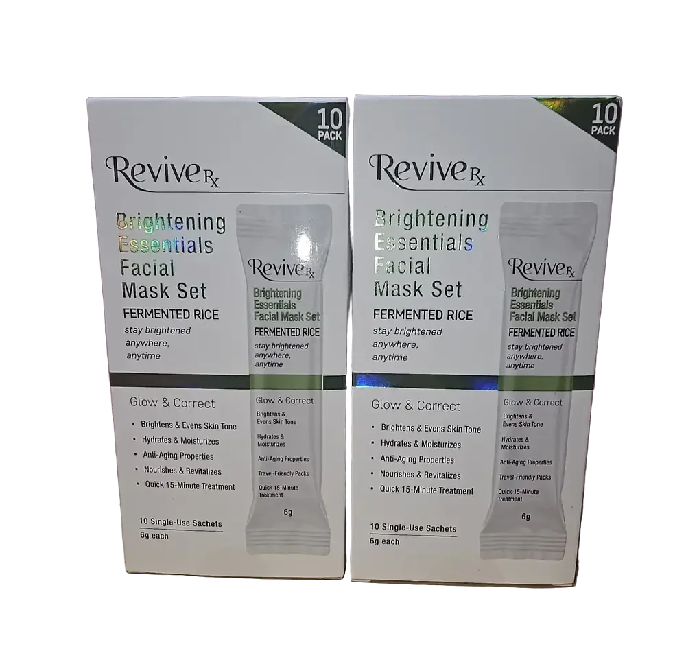 ReviveRX Brightening Essentials Facial Mask Set