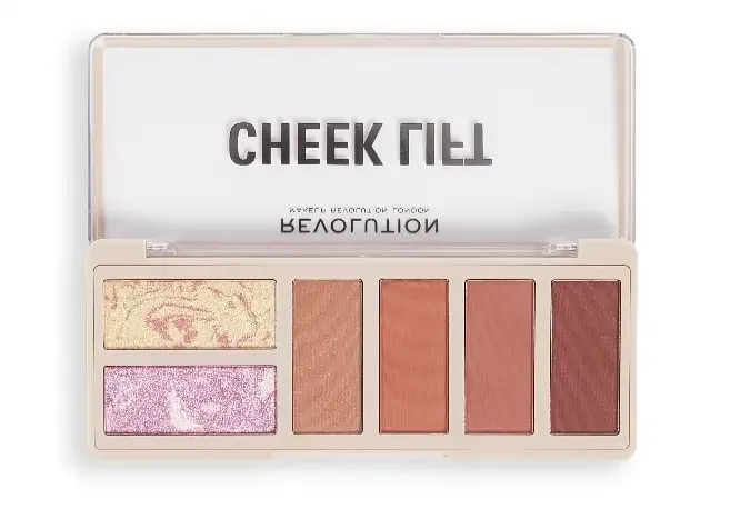 Revolution Beauty Cheek Lift Palette Coral Dreaming