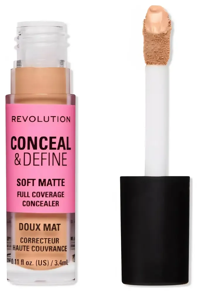 Revolution Beauty Conceal & Define Soft Matte Full Coverage Concealer