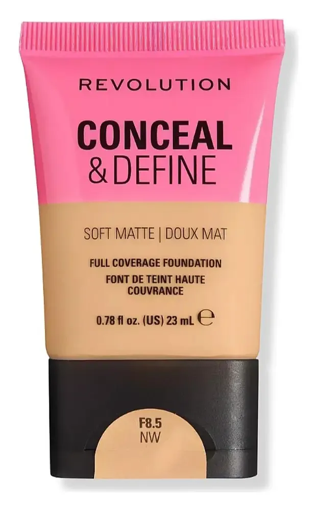 Revolution Beauty Conceal & Define Soft Matte Full Coverage Foundation