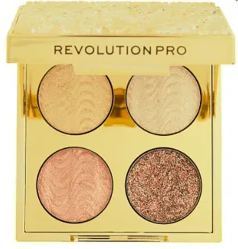 Revolution Beauty Crystal Eye Quad Eyeshadow Palette