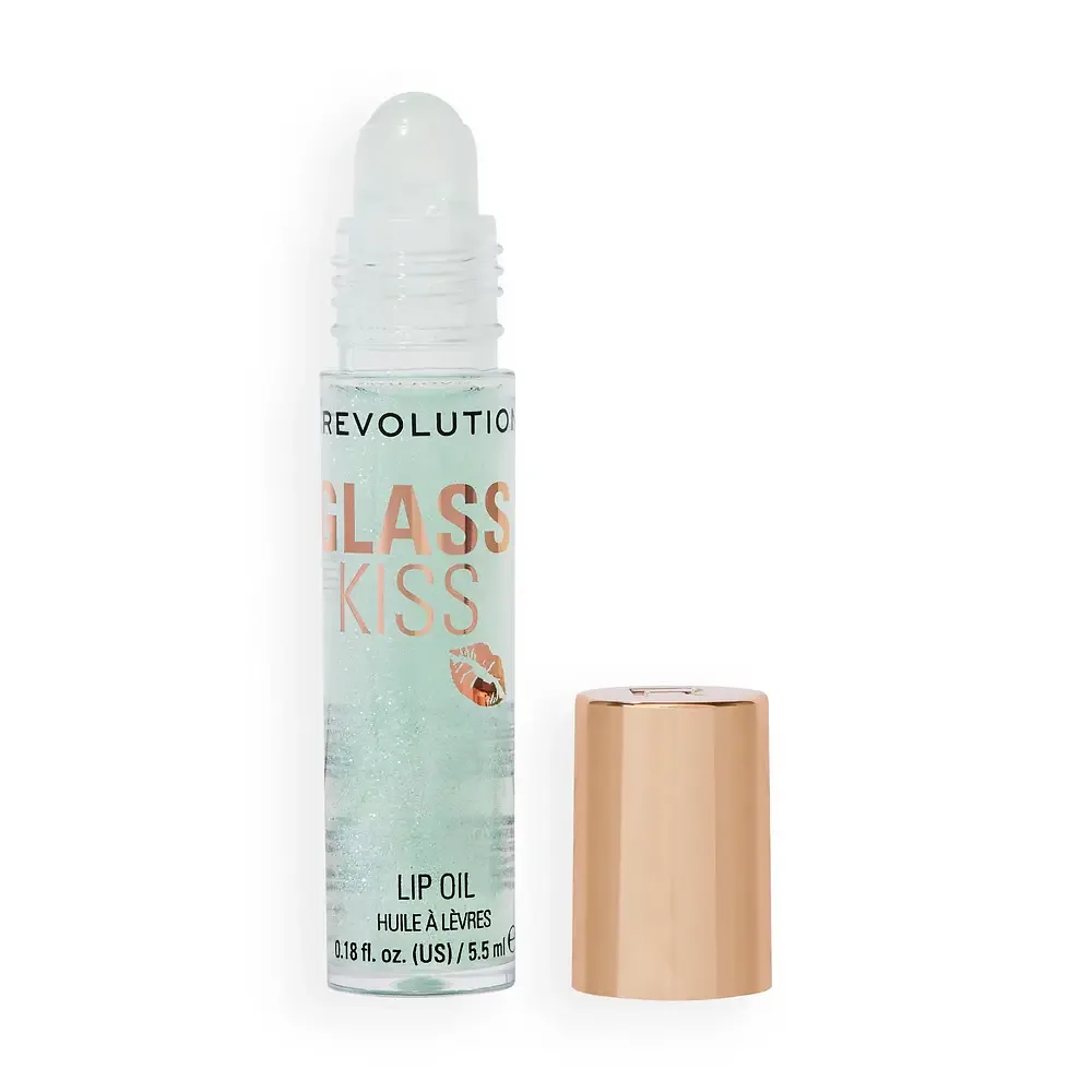 Revolution Beauty Glass Kiss Roller Ball Lip Oil