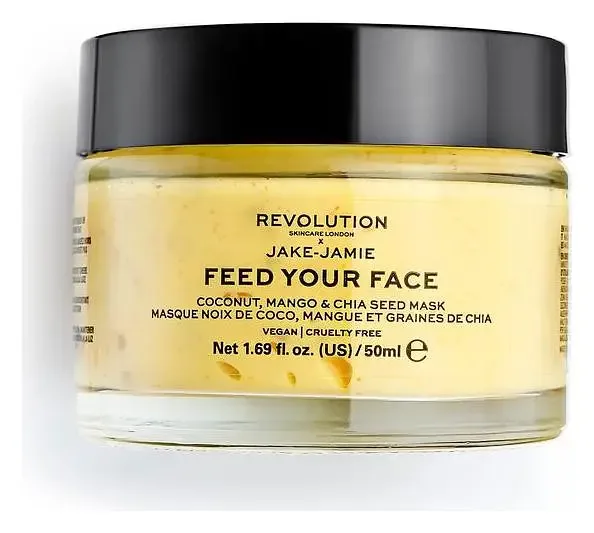Revolution Beauty Jamie Coconut, Mango & Chia Seed Radiant Glow Face Mask