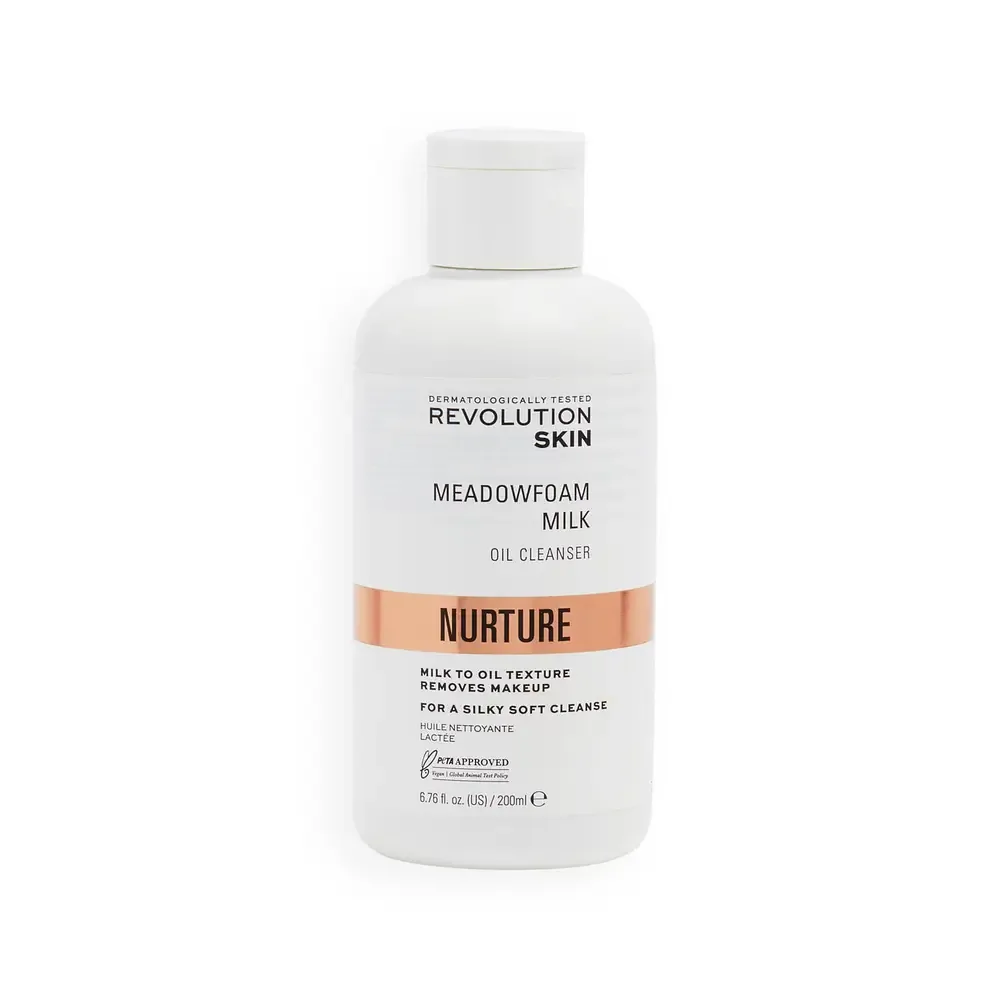 Revolution Beauty Meadowfoam Milk Oil Cleanser