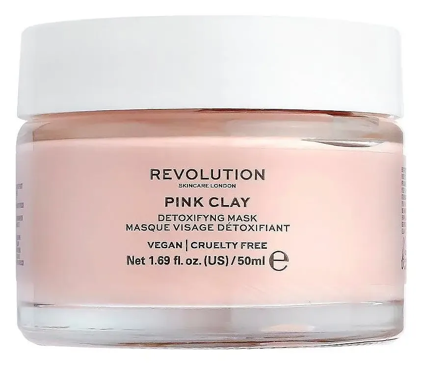 Revolution Beauty Pink Clay Detoxifying Face Mask