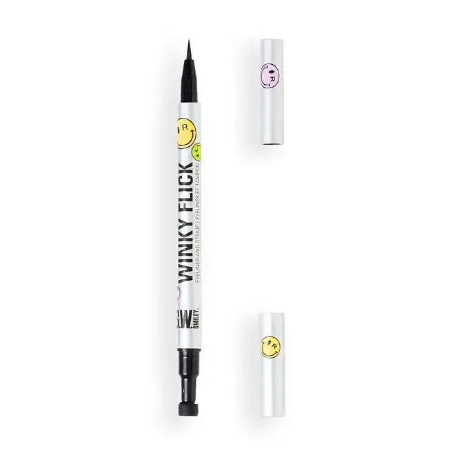 Revolution Beauty S.W. Smiley Winky Flick Eyeliner And Stamp