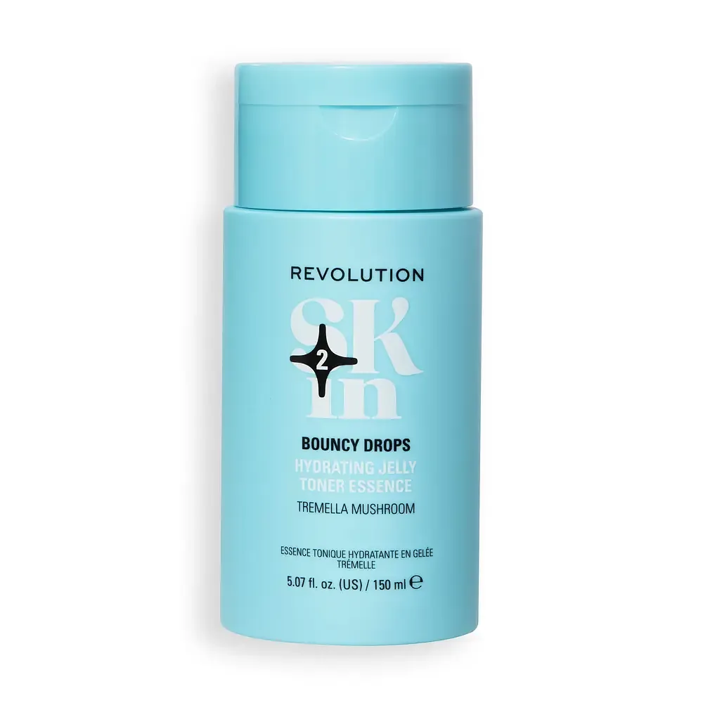 Revolution Beauty Skin Bouncy Drops Tremella Mushroom Hydrating Jelly Toner