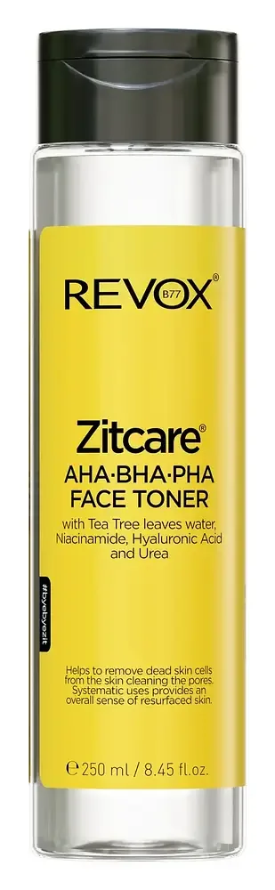 REVOX B77 Zitcare AHA BHA PHA Active Face Toner