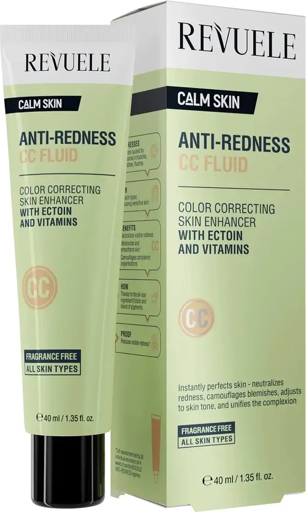 Revuele Calm Skin Anti-Redness CC Fluid