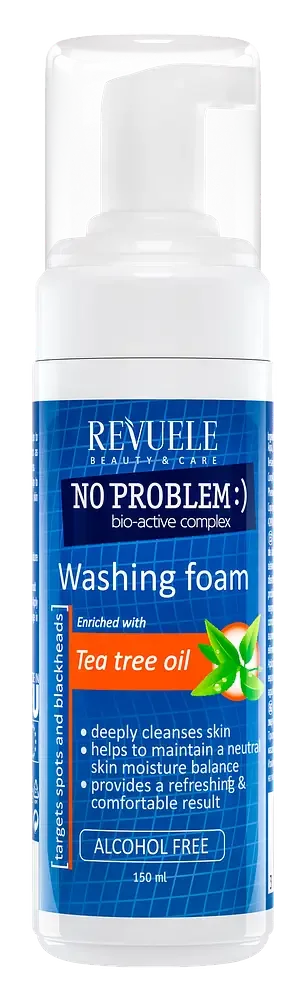 Revuele No Problem Washing Foam With Tea Tree Oil