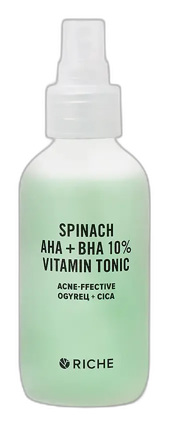 Riche Spinach AHA+BHA 10% Vitamin Tonic