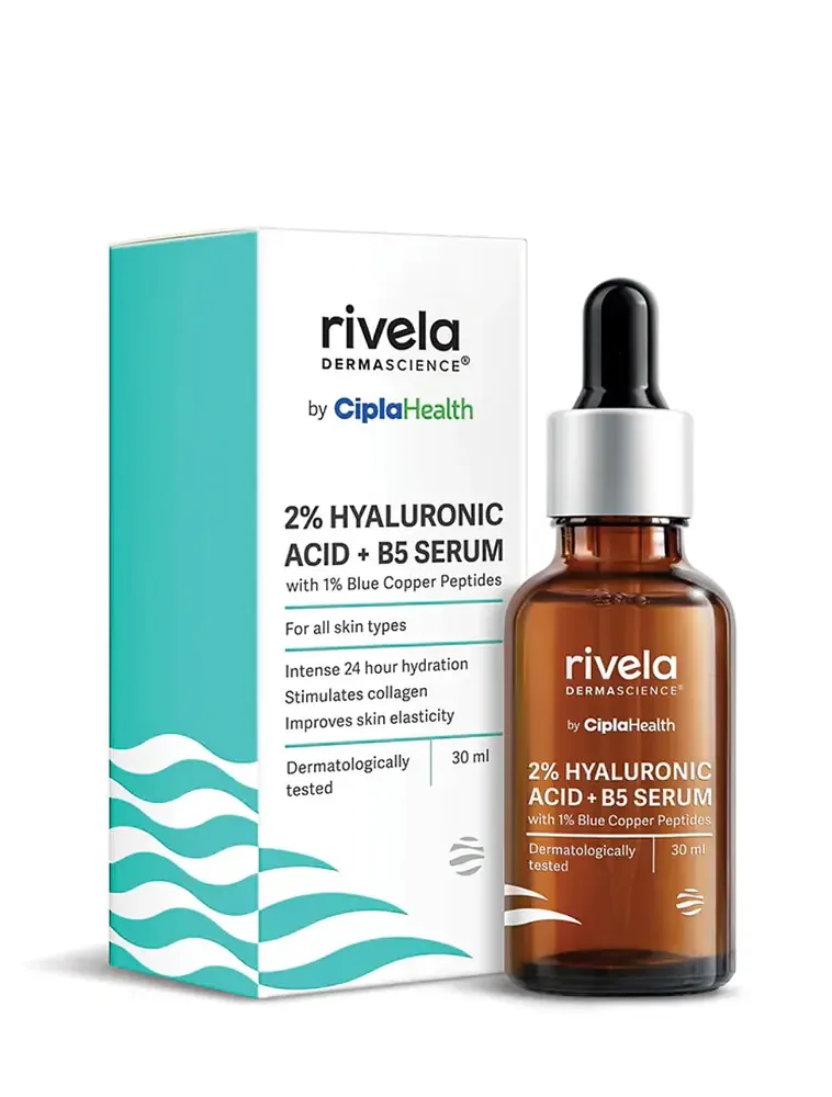 Rivela by Cipla 2% Hyaluronic Acid + B5 Serum