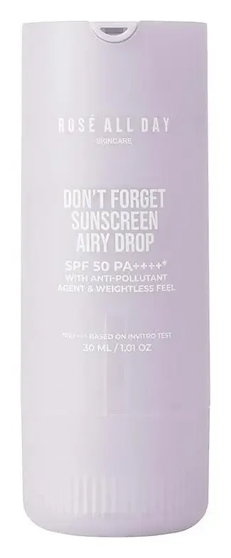 Rose All Day Don't Forget Sunscreen Airy Drop SPF 50