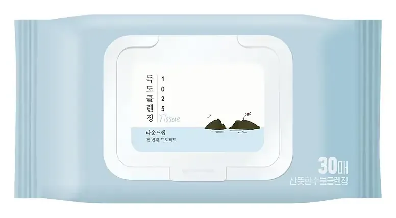 Round Lab 1025 Dokdo Cleansing Tissue