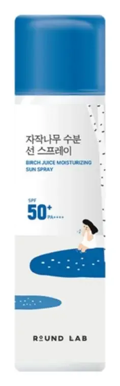 Round Lab Birch Juice Moisturizing Sun Spray SPF 50+