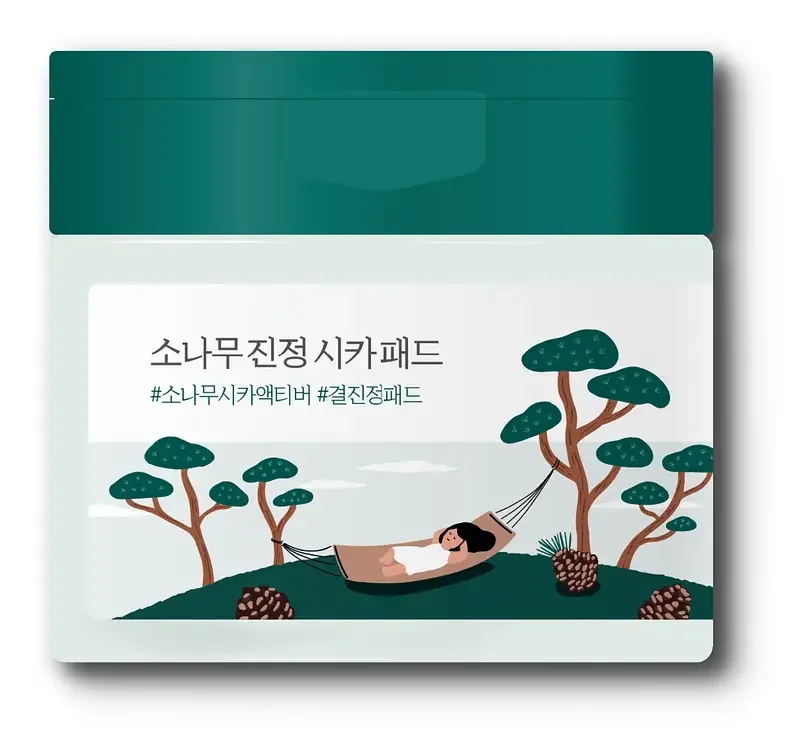 Round Lab Pine Calming Cica Pad