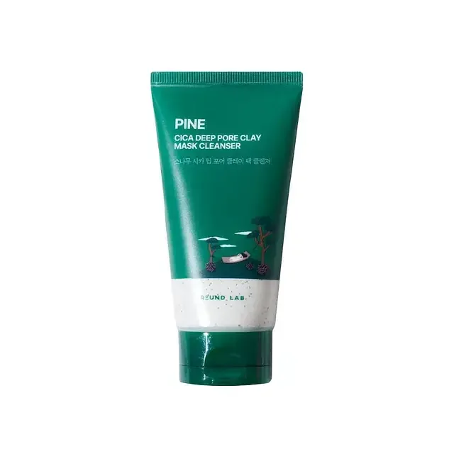 Round Lab Pine Cica Deep Pore Clay Mask Cleanser