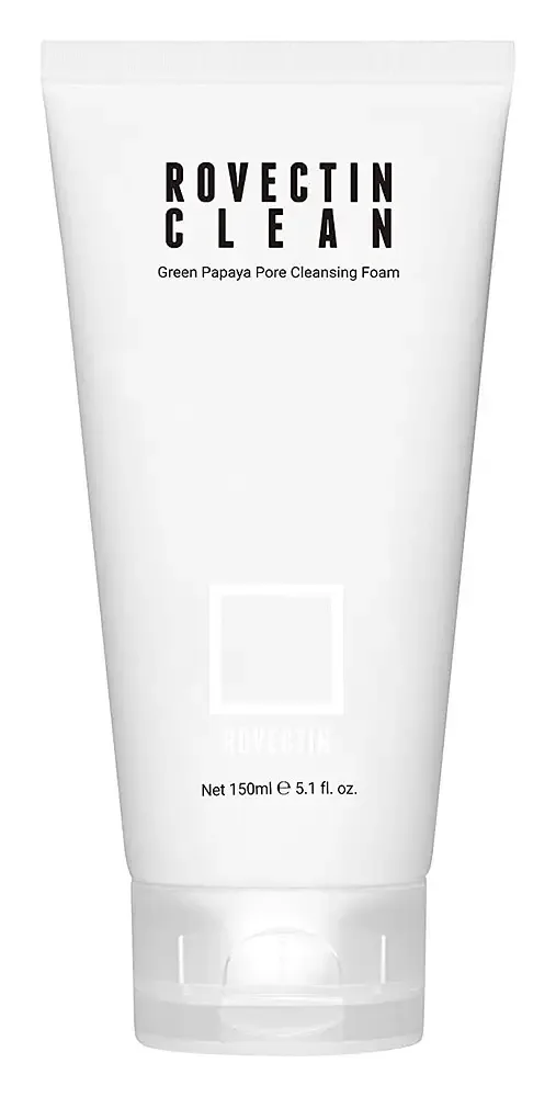 Rovectin Clean Green Papaya Pore Cleansing Foam