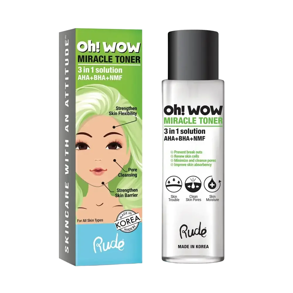 Rude Cosmetics Oh! Wow Miracle Toner