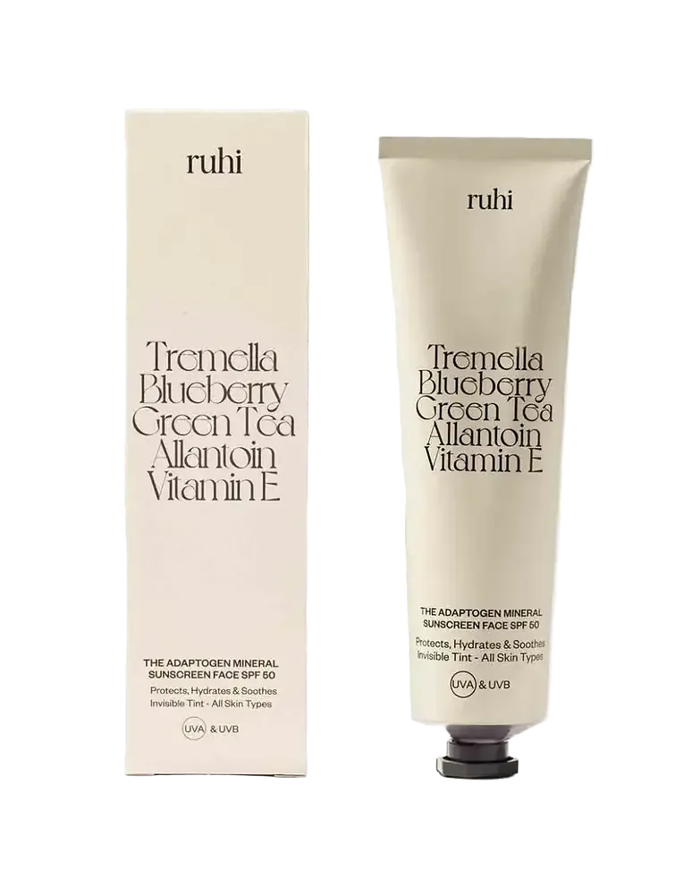 ruhi The Adaptogen Mineral Sunscreen Face SPF 50
