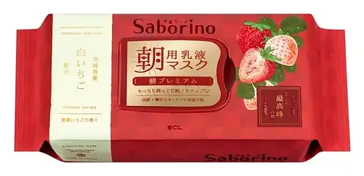 Saborino Morning Mask Rich Strawberry
