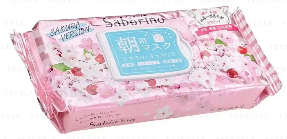 Saborino Morning Mask Sakura
