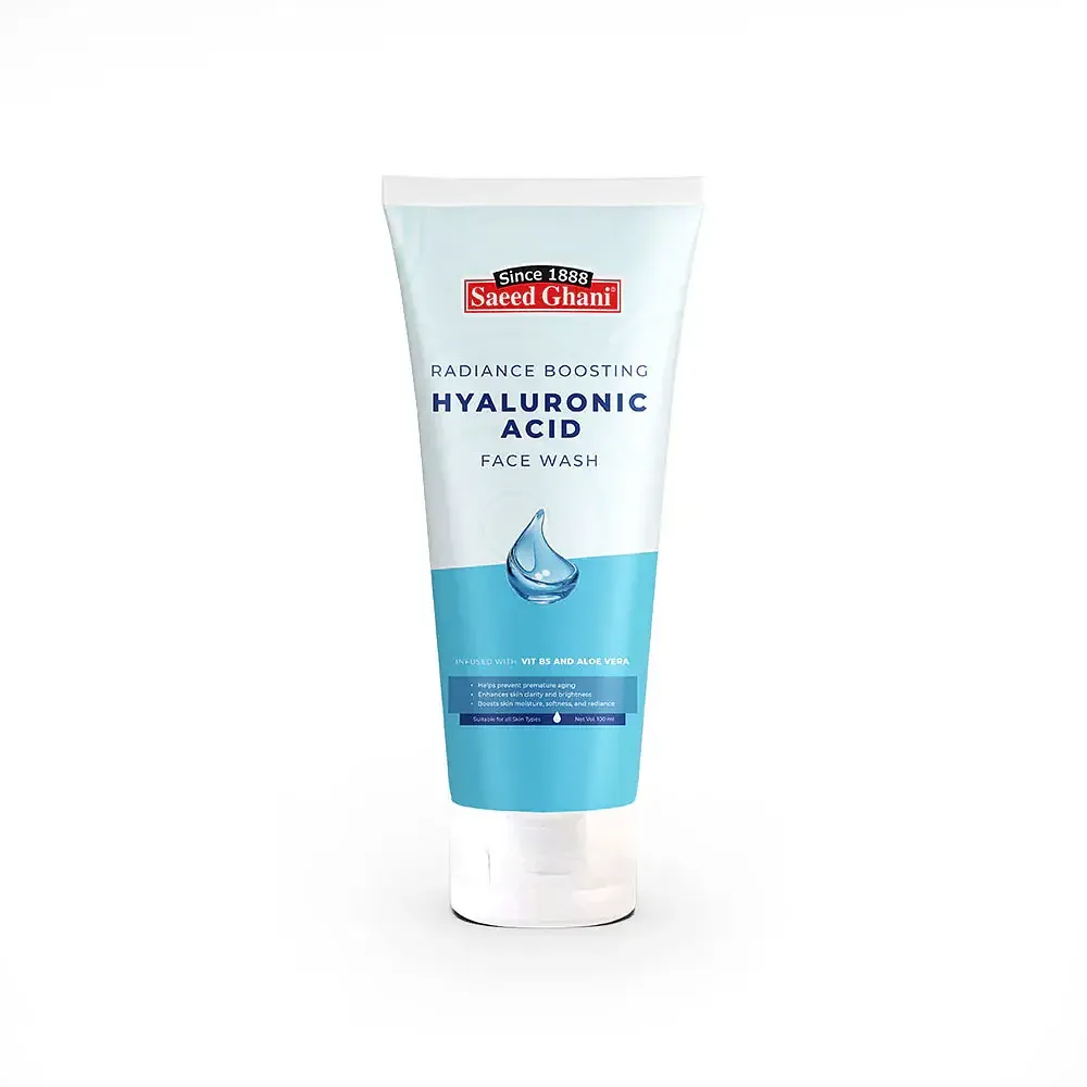 Saeed Ghani Radiance Boosting Hyaluronic Acid Face Wash