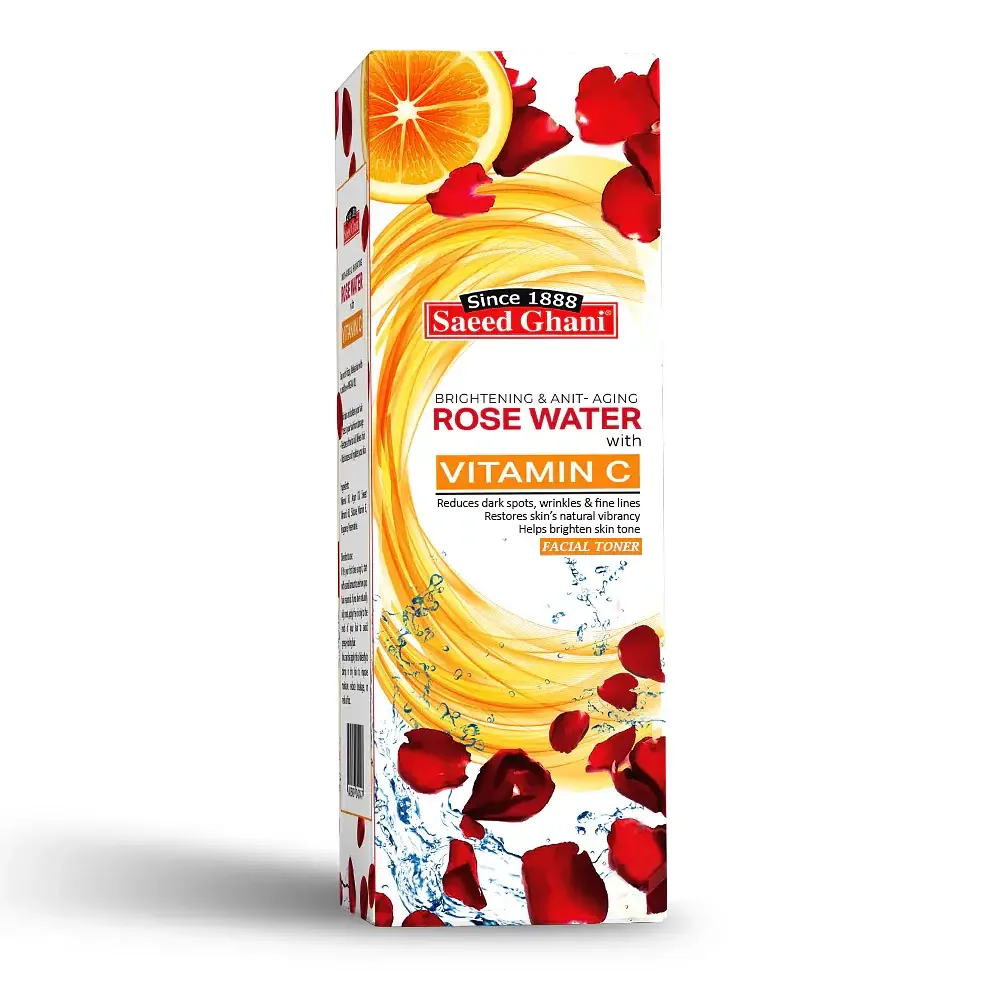 Saeed Ghani Rose Water With Vitamin C Facial Toner