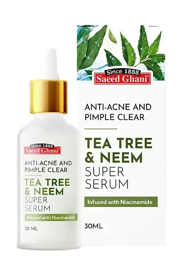 Saeed Ghani Tea Tree & Neem Super Serum