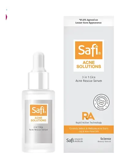 Safi Acne Solutions 3 in 1 Cica Acne Rescue Serum