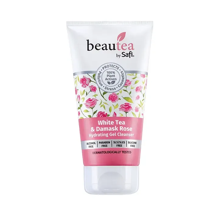Safi Beautea White Tea & Damask Rose Hydrating Gel Cleanser