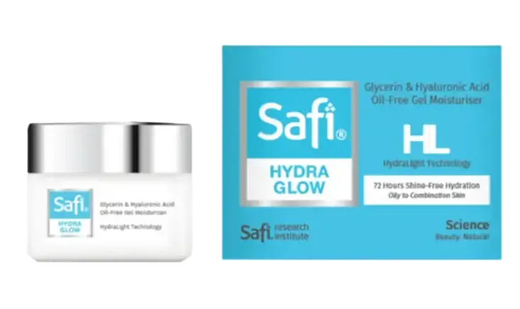 Safi Hydra Glow Hydralight Glycerin & Hyaluronic Acid Oil-Free Gel Moisturiser