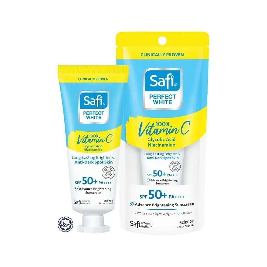 Safi Perfect White 3X Advance Brightening Sunscreen SPF50+ PA++++
