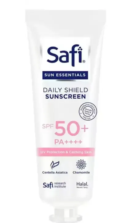 Safi Sun Essentials Daily Shield Sunscreen SPF 50+