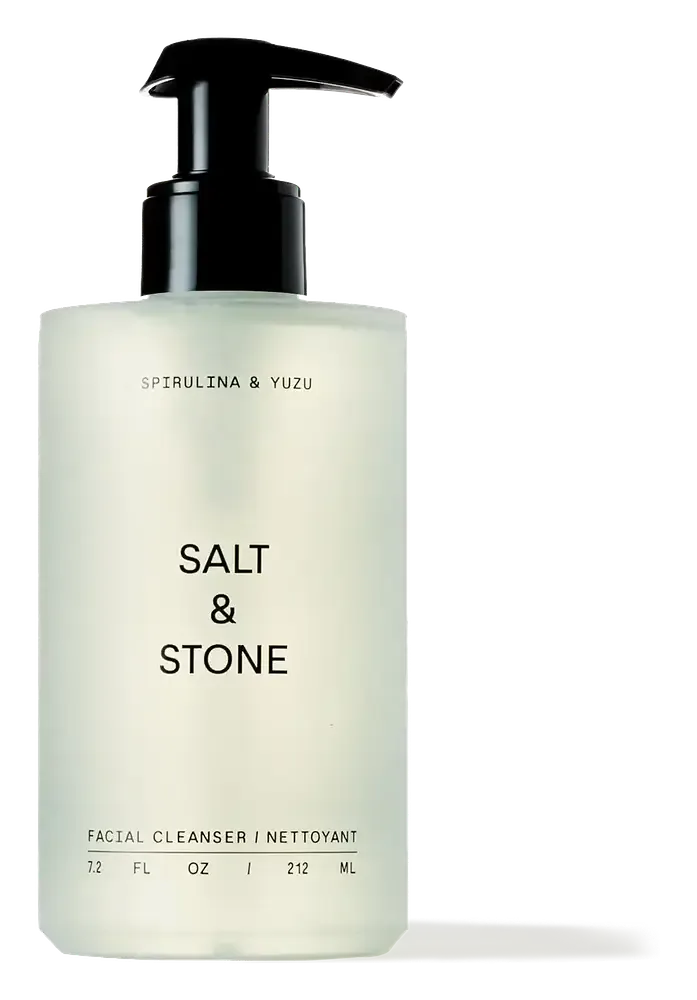 Salt & Stone Spirulina & Yuzu Facial Cleanser
