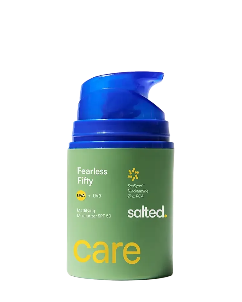 Salted. Fearless Fifty Mattifying Moisturizer SPF 50