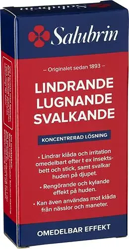 Salubrin Lindrande Lugnande Svalkande Koncentrerad Lösning