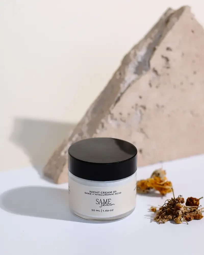 Same Skincare Night Cream 01: Sake + Hyaluronic Acid