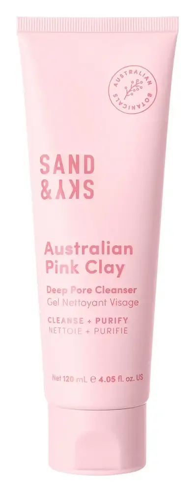 Sand and Sky Australian Pink Clay Deep Pore Cleanser