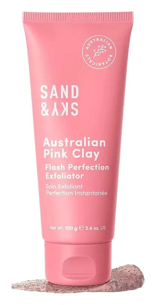 Sand and Sky Australian Pink Clay Flash Perfection Exfoliator