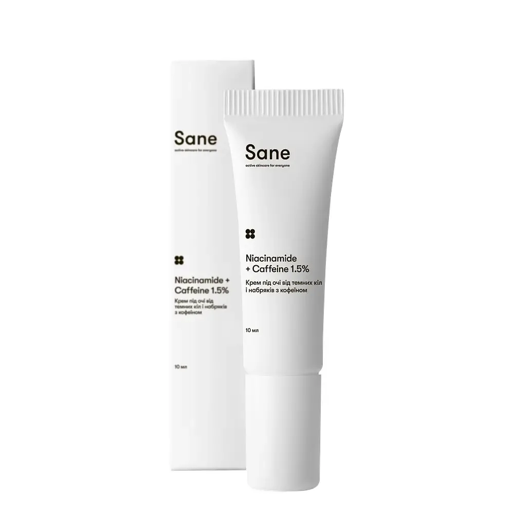 Sane Niacinamide + Caffeine 1.5% Eye Cream